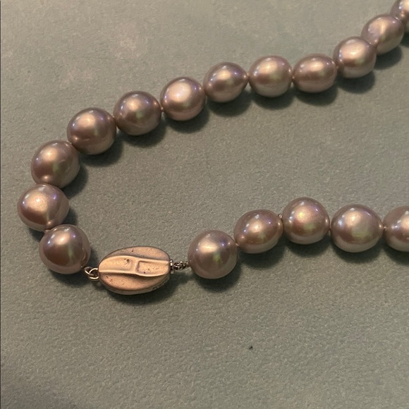 Honora Grey Freshwater Pearls with Silver Clasp this piece is on sale today - Picture 3 of 4